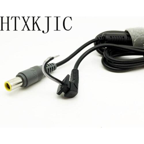 10PCS 7.9*5.5mm 7.9x5.5mm 1.5m DC Cable Power Charger Plug Connector for Lenovo IBM Thinkpad Laptop Adapter Free shipping