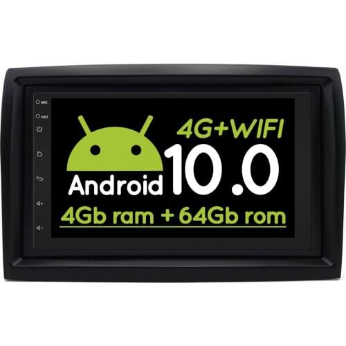 4G Ram 64g Rom Android 10.0 Car Stereo For Fiat Ducato CITROEN Jumper Boxer DVD Radio Player Head Unit GPS Navigation