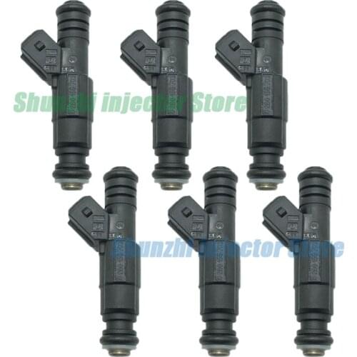 6pcs Fuel Injector Nozzle For CHRYSLER CIRRUS 2.5 LX NEON (PL) 2.0 16V STRATUS 2.0 DODGE NEON2.0 16V OEM:0280155703 0280 155 703