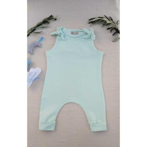 Bee Pendant Water Green Jumpsuit Dress