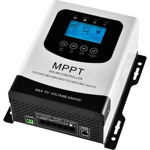 30A 40A MPPT Solar Charge Controller 12 V-96V Regulator Solar Charger Controler Lead Acid Li-ion Battery Charge Controller 12V