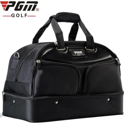 Pgm Golf Clothing Bag Mens Double-Layer Traveling Bags Large Capacity High Quality Shoes Ball Handbags Nylon Clothes Bags A7055