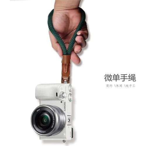 1Pcs Camera Strap Wrist Strap Hot Sale Hand Nylon Rope Camera Wrist Straps Wrist Band Lanyard For Leica Digital SLR Camera leica