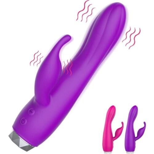 Women 12 Speed Strong Rabbit Vibrator, Clitoris Stimulator G-spot Massager, Sex Toys For Women Female Masturbator Sex Shop