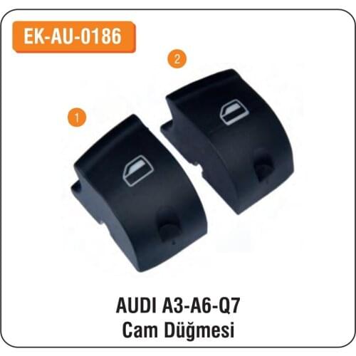 ALTECH Audi A3- A6- Q7 For Glass Button EK-AU-0186