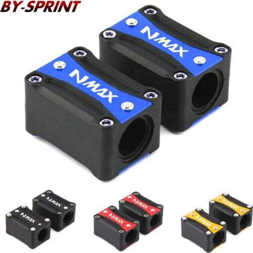 NMAX CNC Engine Crash Bar Protection Cover Bumper Guard Block Motorcycle Accessories For Yamaha N-MAX 125 155 nmax 2015-2020