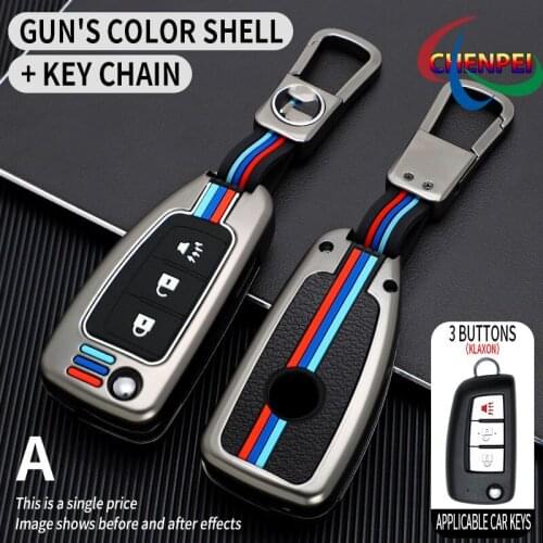 Car Key Case Cover For Nissan Qashqai J11 X-trail Murano Maxima Altima Juke Micra Tiida Pulsar 2014-2018 Interior Accessories