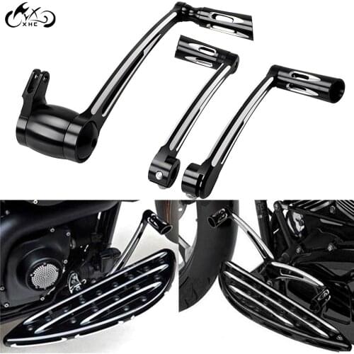 Motor Black Brake Arm Shift Lever Pegs Pedal Shifter Kit For Harley Touring 08-13 Road Electra Street Glide Road King FLHX FLHT