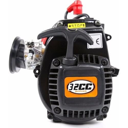Rovan 1/5 rc parts 32cc 4 bolts Engine with chinese spark plug and carburetor to fit for all ROVAN LT trucks 810232