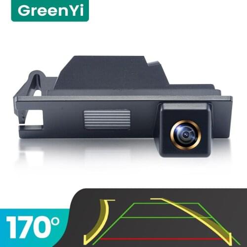 GreenYi Trajectory 170° AHD Car Rear View Camera for Hyundai Tucson IX35 Buick Regal Chevrolet Malibu Night Vision Reverse 4 pin