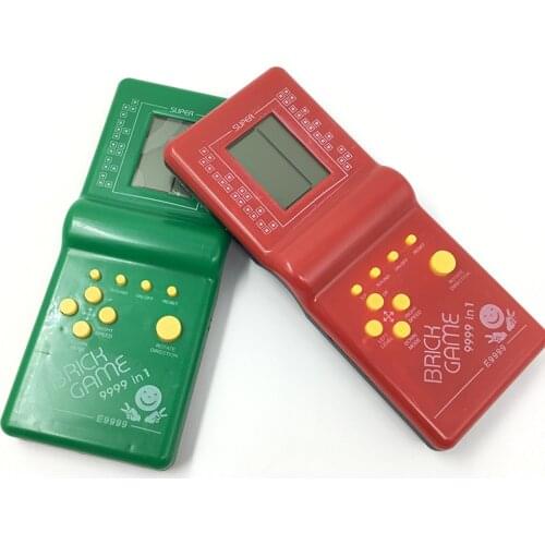 Classic Tetris Game Electronic Player Children Educational Toys Built-in 23 Games Brick Game Tanks War Retro Puzzle Toy