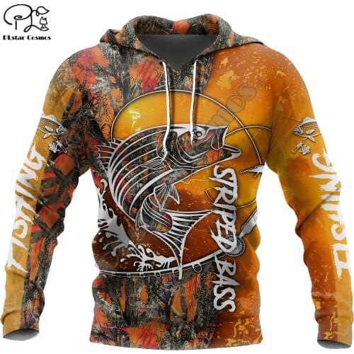 NewFashion Animal MaHi Fishing Camo Fisher Tracksuit Pullover Streetwear 3Dprint Men/Women Long Sleeves Funny Casual Hoodies D12