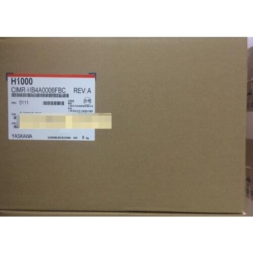 New original Japanese Yaskawa inverter H1000 CIMR-HB4A0006FBC FAA 1.5KW 2.2KW