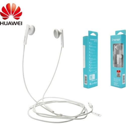 Original Huawei AM110 Earphone 3.5MM In Ear Wired Sport Headset With Mic For Huawei P30 P8 P9 lite Mate 30 7 8 Honor 9X 8X 30S