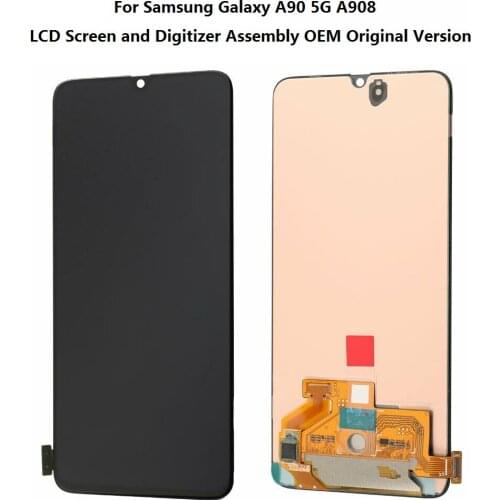 OEM Original For Samsung Galaxy A90 5G A908 LCD Screen and Digitizer Touch Screen Assembly
