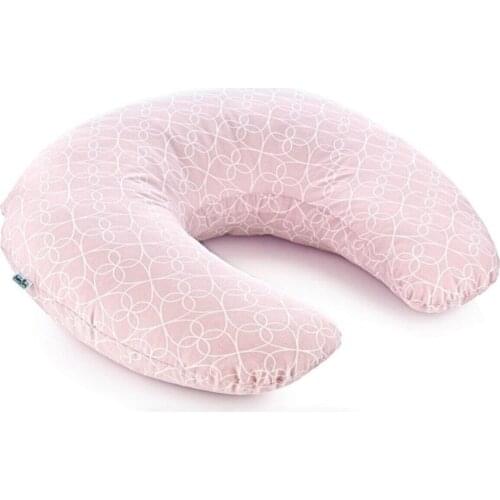 Breastfeeding and Support Cushion Pink Clover Motif Pattern Comfortable Do Not Sweat Plump Soft cushion Pillow Decorate Pillow Baby car supplies