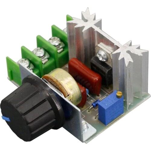 AC 220v 2000w voltage regulator thyristor dimming dimmer motor speed controller