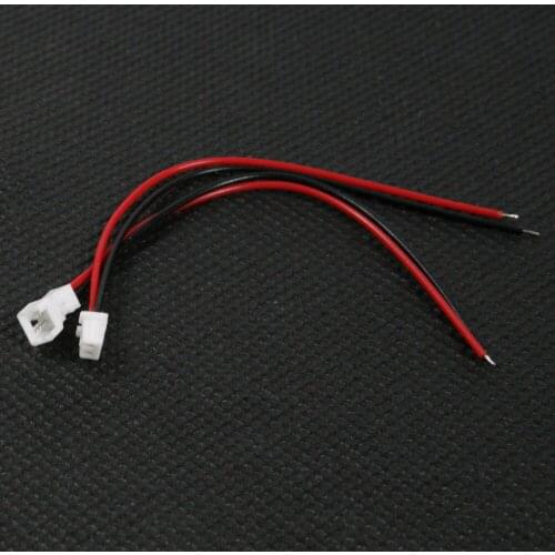 High Quality 2/10 Pairs JST 1.25mm 2P Spacing Male & Female Cable Patch Cords Splice Terminals Light weight & Low resistance