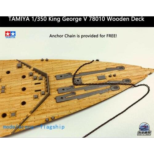 TAMIYA 1/350 King George V 78010 Wooden Deck