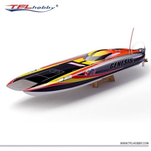 TFL 1122 940mm Genesis 900 2.4GHz RC Boat Twin Power Double Brushless 3660 KV2726 Motor 120A ESC Racing RC Boat 1122L