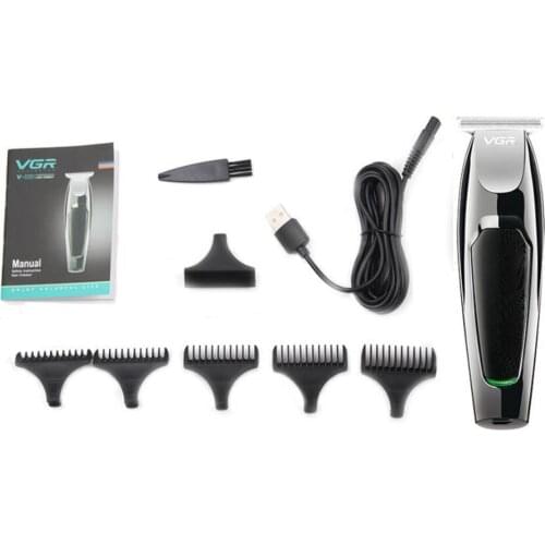 VGR Electric Mens Hair Beard Shaver Rechargeable Trimmer Groomer Kit