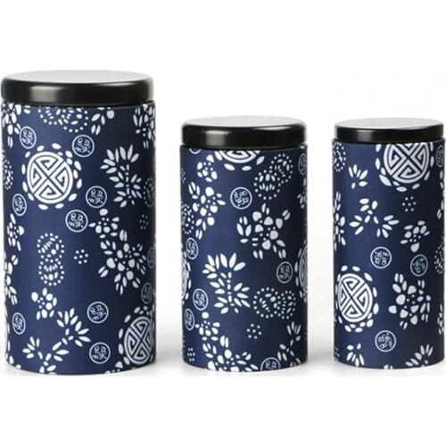 Xin Jia Yi Jar For Candle Tea Tin Small Sliding Candy Tins Round Cylinder Tin Tea Powder Custom Printed Pencil Case Airtight Tin