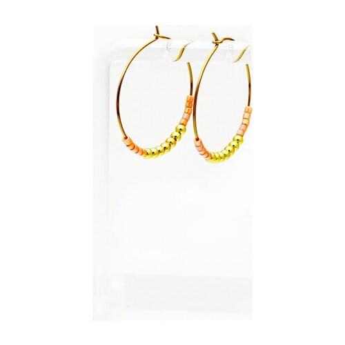 Bright metal earrings 2020 trendy fashion earrings Korean temperament simple web celebrity ladies earrings