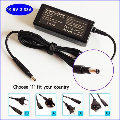 19.5V 3.33A Laptop PC Ac Adapter Battery Charger for HP Envy 4-1115DX/i5-3317U 4-1030US 4-1110US 4-1043CL 6-1015TX 4-1039TX