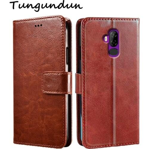 Phone Protector Flip Case For Ulefone P6000 Plus Wallet Leather Screen Protector Cover Ulefone P6000Plus Stand Cases Coque Bag