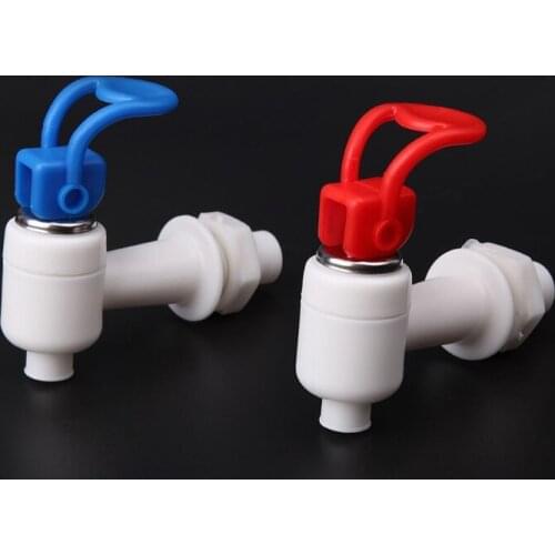 2 Pcs Universal Size Push Plastic Type Faucet Tap Water Dispenser Replacement