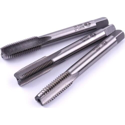 2pcs/lot M16 High Speed Steel HSS Machine Screw Thread Metric Plug Tap Pitch 1.5/2.0 mm