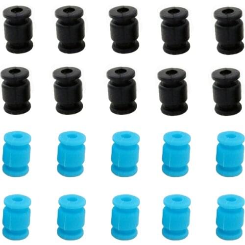 20PCS 13x9x3.5mm Anti-vibration Rubber Shock Absorber ball Suspension Shock Damping Ball for RC Drone APM/PIX Flight controller