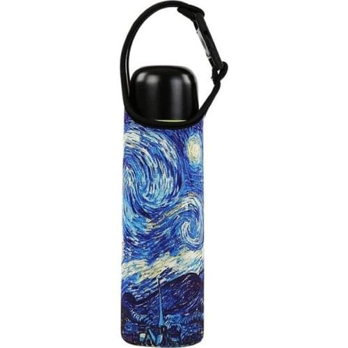 420ML Sport Water Bottle Cover Portable Insulator Sleeve Bag Case Pouch Cup Set