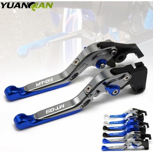 For YAMAHA FZ-09 FJ-09 MT-09 SR MT09 MT 09 MT-09 Tracer 2014-2015 Motorcycle Accessories Folding Extendable Brake Clutch Levers