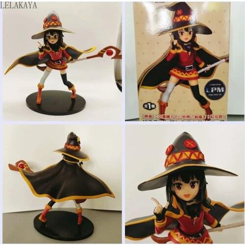 Konosuba Gods Blessing on This Wonderful World Japan Anime Megumin Action Figure PVC Collection Model Toy Doll 20cm New arrival