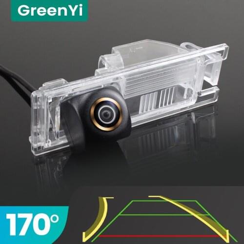 GreenYi Trajectory 170° AHD Car Rear View Camera for Hyundai IX35 2010 2011 2012 2013 Car