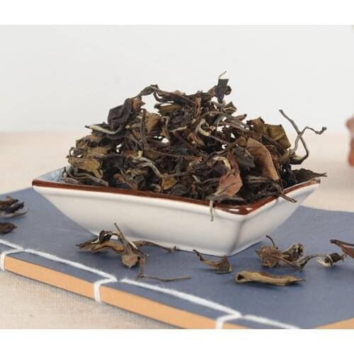 China Fujian Fuding High Moutain White Tea Chinese Shoumei Loose Tea Wild Old White Shou Mei Tea Natural Green Organic Tea