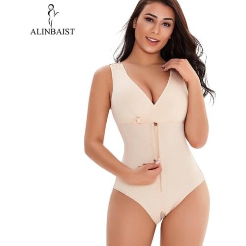 Firm Tummy Control Bodysuit Slimming Body Shaper Girdle Slimmer Bodyshaper Seamless Shaperwear Fajas Thong Bodybriefer Overbust