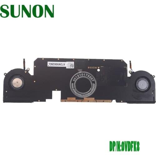 Loptap Fan with Heatsink EG50030S1-C180-S9A EG50030S1-C170-S9A for for DELL 2-in-1 XPS 13 7390 0VDFK8 AT2WX002SCL