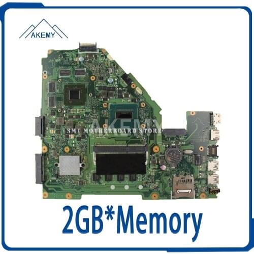 Multiple configuration 2GB*Memory/4GB*RAm For Asus X550JX Laptop motherboard X550JX X550JD X550JK X550J FX50J original mainboard