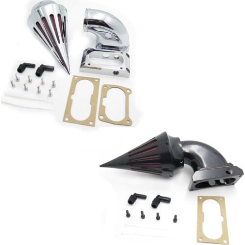 Aftermarket free shipping Spike Air Cleaner Kits Filter For All Kawasaki Vulcan 2000 Classic Lt Chrome New