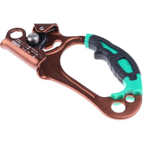 Outdoor 4KN Right Hand Ascender Rock Climbing Caving Mountaineering Equipment Tool