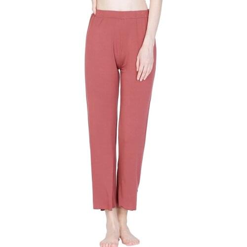 5XL Spring Summer Pyjama Bottoms Home Pants Women Plus Size Casual Sleepwear Modal Cotton Elasticity Homewear Pantalones