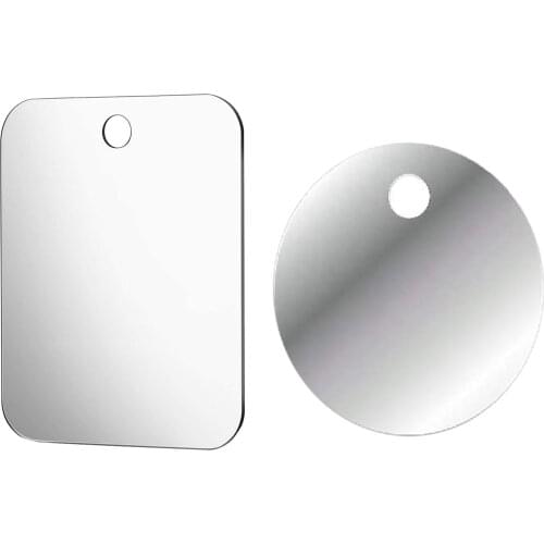 Portable Shatterproof Acrylic Fogless Shower Shaving Makeup Mirror No Fog