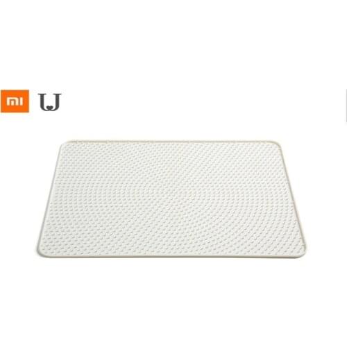 Xiaomi Pet Silicone Sand Pad Cat Litter Mat Cat Litter Trapper Mats Waterproof Bottom Layer Easy Cleaning Litter Mats Smart Home