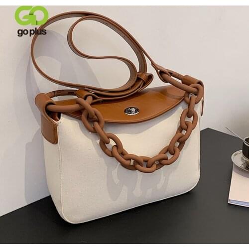 GOPLUS Vintage Flap Pocket Women Crossbody Bag Large Capacity High Quality Doctor Summer Simple Ladies Brand Chains Handbag