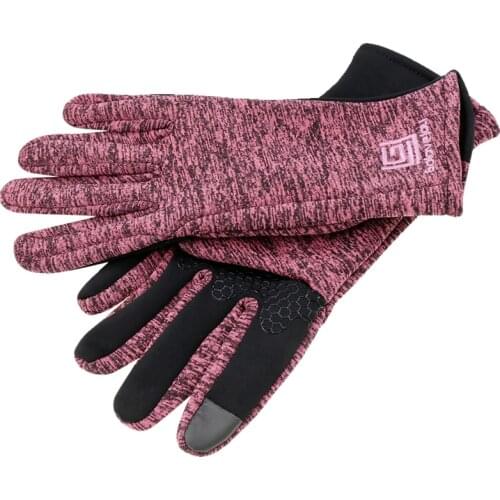 RUNATURE Winter Men Women Warm Ski Gloves Full Finger Cycling Hiking Gloves Touch Screen Outdoor Sports Waterproof Gloves