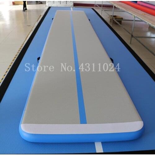 Air Track 13ft/4m Airtrack Gymnastics Tumbling Mat Inflatable Tumble Track with Electric Air Pump