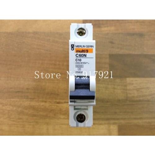 [ZOB] original original Multi9 C60N C10A circuit breaker 1P10A240V-415V25802 --10pcs/lot