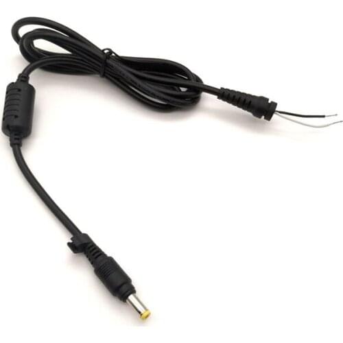 10pcs DC Cord Plug 4.8*1.7mm / 4.8x1.7mm DC Power Supply Cable for HP Laptop Charger Adapter Jack DC Cable